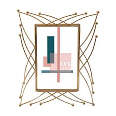 Фоторамка EVG IRON LBT109G Gold 10*15 см - фото