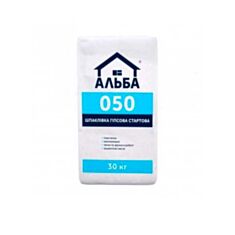 Шпаклівка стартова Альба 050 Start гіпсова 2 кг - фото