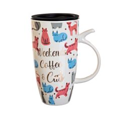 Чашка Elisey 8116-010 Забавні тварини 600 мл - фото