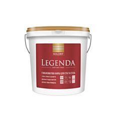 Інтер'єрна фарба акрилатна Kolorit Legenda А біла 2,7 л - фото