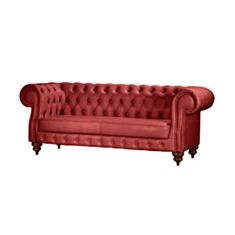Диван Richard 3 бордо - фото
