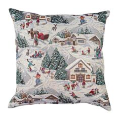 Наволочка гобеленовая Limaso EDEN1004-NV2 Зимние каникулы 45*45 см - фото