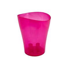 Кашпо Алеана Ника 16*19 см малиновое - фото