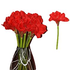 Штучна квітка Амаріліс 001A2-28.5S 80 см - фото