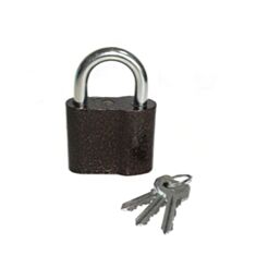 Замок висячий цилиндр Тандем ВС-1 3 ключа - фото