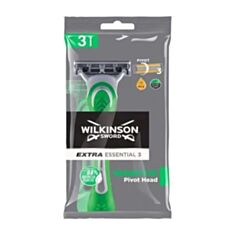 Бритва одноразова Wilkinson Extra3 Essential Sensitive 3 шт - фото