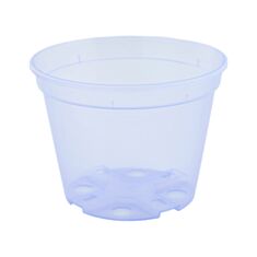 Горщик дренажний Алеана 114071 14*10,5 см фіолетовий прозорий - фото