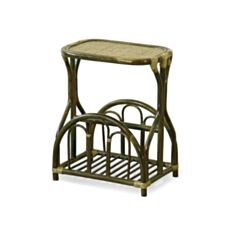 Столик журнальний 1314 Calamus Rotan оливковий - фото