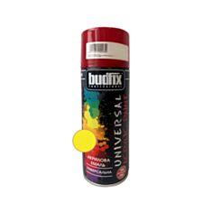 Емаль аерозольна акрилова Budfix RAL1018 жовта 400 мл - фото