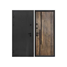 Двері металеві Міністерство Дверей Санжійка 86*205 см ліві - фото