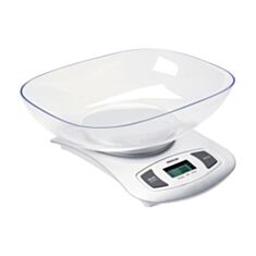 Ваги кухонні електронні з чашею Sencor SKS4001WH - фото