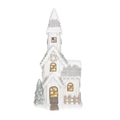 Декор новогодний Дом BonaDi 711-259 с подсветкой LED 75 см - фото