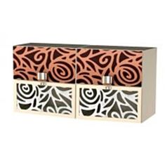 Антресоль над столом Аванти 120 см - фото