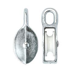 Блок одинарный оцинкованный Таурус 25 мм - фото