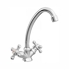 Змішувач для кухні Rubineta Rubin Ceramic C-8 Cross C8J006 - фото