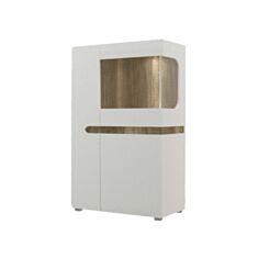 Витрина Letis U2 белая - фото