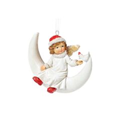 Игрушка на елку детка на месяце БД 707-440 8см - фото