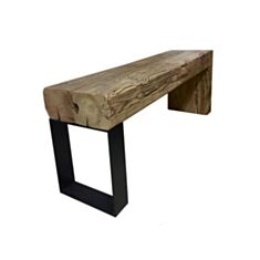 Консоль Skandinave Стара хвоя 150*35*55 см коричнева - фото