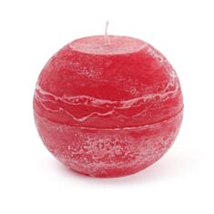 Свічка куля Candy Light Bo15/1-3.0 рубінова - фото