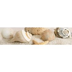 Плитка Golden Tile SUMMER STONE Holiday бежевый фриз В41351 25x6 - фото