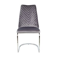 Стул обеденный Евродом Carlos X-1910 Grey Velvet - фото