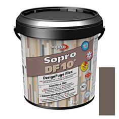 Фуга Sopro Flex DF 10 1080 70 5 кг темно-серая - фото