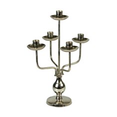 Підсвічник Elisey 205418 40 см бронза нікель - фото