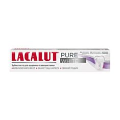 Зубная паста Lacalut Pure White 75 мл - фото