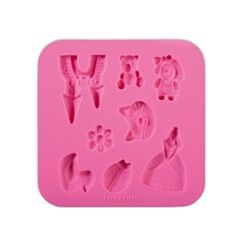 Формы силиконовые Tescoma Delicia Deco 633010 для девочек - фото