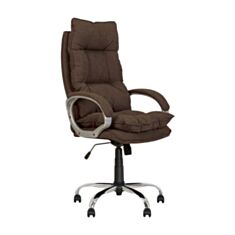 Крісло для керівників Nowy Styl Yappi Tilt CHR68 P Soro-28 коричневе - фото