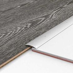 Порог алюминиевый Алюсервис ПАС-1911 40*5 мм 1,8 м серебряный - фото