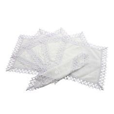 Серветка Romeo Soft SAGOL KDK 40*40 біла 6 шт - фото