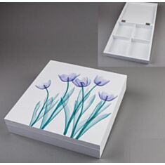 Скринька дерев'яна 006TP 22*22*5см - фото