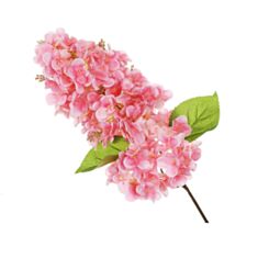 Декоративна гілка Гортензії Бобо Bona Di 137-021 90 см рожева - фото