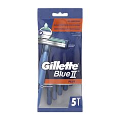 Бритва одноразова Gillette Blue Plus 83254 2 леза 5 шт - фото