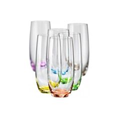 Склянки для води Bohemia Rainbow 25180-D4662 350 мл 6 шт - фото