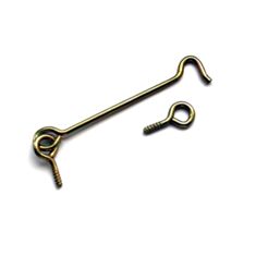 Гачок накидний 8*150 мм оцинкований - фото