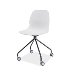 Стул офисный Alfio белый - фото