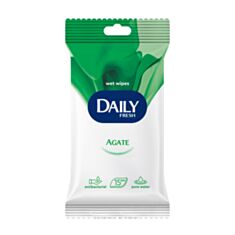 Вологі серветки Daily Fresh Agate 15 шт - фото