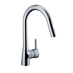 Смеситель для кухни с поворотным изливом KFA Armatura OMEGA 6603-914-00 Хром - фото