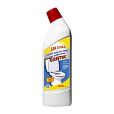 Засіб для унітаза San Clean Сантік 1000 г жовтий  - фото
