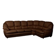 Диван угловой Амбассадор Рс391 коричневый - фото