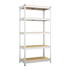 Стелаж Меткас Бюджет 5 полиць 1800*900*500 мм цинк - фото