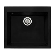 Кухонная мойка Adamant Univer 56*50*20 см антрацит-15 - фото