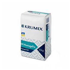 Клей для гипсокартона Krumix MontageFIX 15 кг - фото