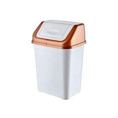 Відро для сміття Follow Me Clasico №4 4153 04 22 л білий - фото