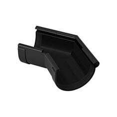 Кут ринви зовнішній Rainway 135° 90 мм графіт - фото