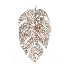 Декоративний підвісний лист монстери BonaDi LD5-409 овал 70 см - фото