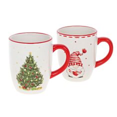 Чашка новорічна Handmade story 350 мл mix - фото