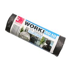 Пакети для сміття Bratek LDPE 60 л 10 шт - фото